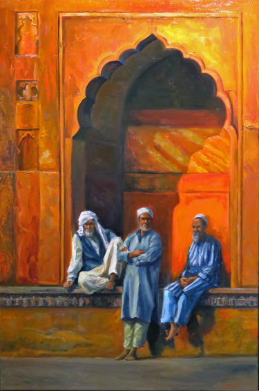 Old Delhi Mosque - India