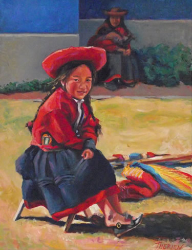 PERUVIAN COUNTRY GIRL - Lima, Peru