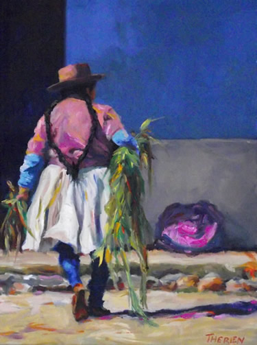 PERUVIAN FARM WOMAN - Lima, Peru